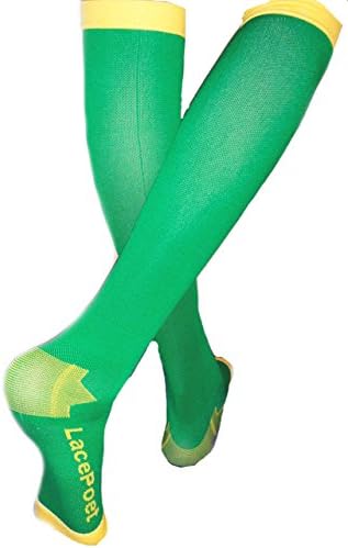 Knee-High Yoga/Sleep Compression Toeless Socks