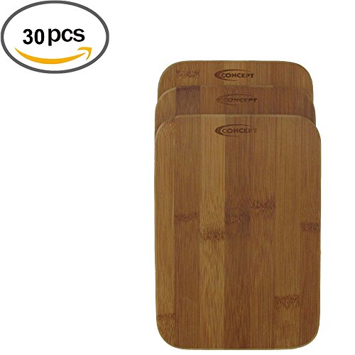 Click Here to See More Images BambooMN Brand - Bulk Wholesale Premium Bamboo Cheese Board - 7.9