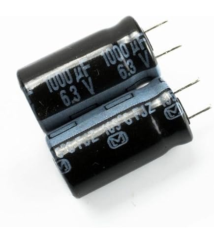 20 Pcs. Nichicon 1000uf 6.3v Capacitor 105c High Temp, Radial