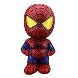Superhero Piggy Money Box Spider-Man Batman Iron Man Captain America Coin Bank for Kids Children Birthday with Box (Spider-Man)