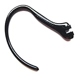 1pc New Black Slim Earhook for Plantronics Voyager 520 521 835 Explorer 235 320 395 245 243 242 240 360 370 220 350 340 330 Plantronics M50 M24 M20 Wireless Bluetooth Headset Headsets Ear Hook Loop Clip Stabilizer Earloop Earclip Replacement Part + Black Sea International Logo Good Quality Micro Fiber Cleaning Cloth (random color) 7X6