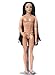 Lilia Boy Doll with 14 Joint moveable / 3D Eyes Long Black Hair Nude Doll Boyfriend / Boy Bridegroom Doll Gift Toy