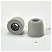 6 Packs (12 Pieces) 5mm Replacement Memory Foam Earplugs Sleeves, in-Ear Moniter Isolate Noise Earbud Cover Tips, T-400 (Medium, LightGray)
