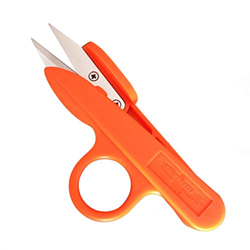 Eraimp Thread Snips 4.7", Quick-Clip Lightweight Thread Snippers Sewing Scissors, Embroidery Yarn Cutter, Set of 4 (Color Random delivery) - Thumbnail 2