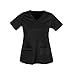 G Med Women's Y-Neck Scrub 2 Pockets Top and Pant 2 PC Fashion Sets