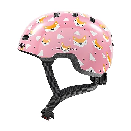 ABUS Skurb Kid Childrens Helmet Skater-Look, rose foxes, M