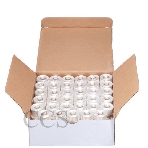 Radiant Threads 144 Prewound Bobbins for Brother Embroidery Machine Size A (156)