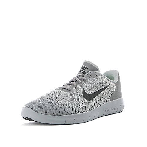 Nike Kids Free Rn 2017 (GS) Pure Platinum/Dark Grey