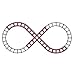 Peg Perego iagi0001 – Figure 8 Train Rail Road