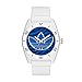 adidas Men's 'Santiago' Quartz Rubber and Silicone Casual Watch, Color:White (Model: ADH3195)