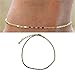 Fashion Women Simple Gold Silver Chain Anklet Ankle Bracelet Beach Foot Jewelry sakcharn ERAWAN (Gold)