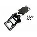 Hot Racing YEX331G01 Alum/Carbon Fiber Front Bulk-Head/Skid Plate: Axial Yeti XL