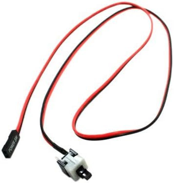 LuckyTECH 23" 60cm PC Case Power Push Button Cable ATX Computer Switch Wire