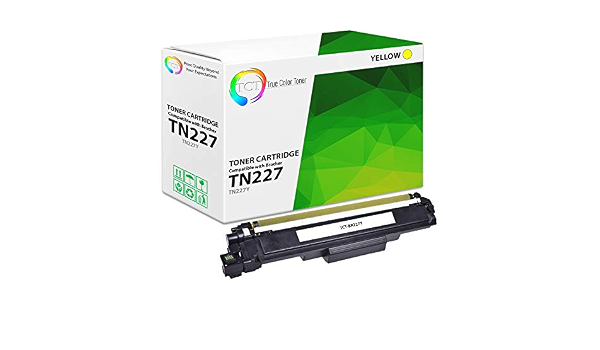 Amazon.com: Cartucho de tóner compatible con Brother HL-L3210CW L3230CDW,  MFC-L3710CW L3750CDW, DCP-L3510CDW L3550CDW (2.300 páginas), color amarillo  TN227 TN-227 TN-227Y : Productos de Oficina