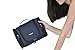 Hanging Toiletry Bag: InsigniaX Cosmetic Organizer For Adults Folded Size: H: 9.8