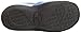 Isotoner Women's Microterry PillowStep Satin Cuff Clog Slippers, Denim, 8.5-9 B(M) US