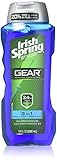 Irish Spring 3-in-1 Gear Body Wash, 18 Ounce (2 Pack)