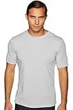 Next Level Apparel 6200 Mens Poly & Cotton Crew Tee - White44; Large
