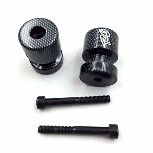 HTT Carbin Fiber Swingarm Spools "R6" Engraved Logo 6mm For Yamaha FZ6 2004-2008/ Yamaha R6 YZF-R6 1998-2015/ R6S YZF-R6S (All Years)