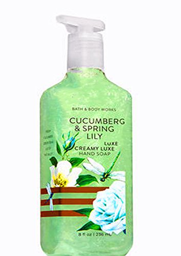 Bath Body Works Creamy Luxe Hand Soap Cucumber Spring Lily