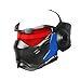 Soldier 76 Mask Game Cosplay Props Helmet Halloween Party Cosplay Weapon