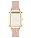 Nine West Women's Saffiano Strap Watch