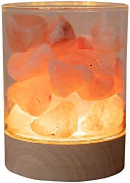 Salt Lamp, Crystal Aromatherapy Lamp, Himalayan Salt Lamp, Purify The Air and Absorb Dust, Bedroom Night Light