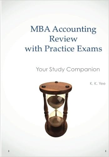Mba Accounting Review With Practice Exams Your Study - 