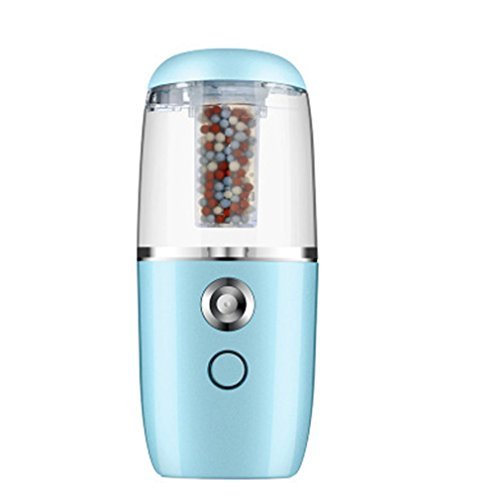 Car Humidifier, ICOCO Mini Portable Air Diffuser/Humidifier/Purifier and Ultrasonic Essential Oil Aroma Diffuser With Negative Ions Particles (Blue)
