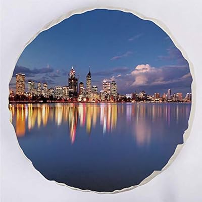 Amazon Com Round Decorative Throw Pillow Floor Meditation