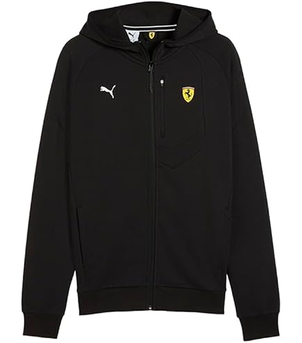 Amazon.com: PUMA Scuderia Ferrari Men's Hooded Jacket, Black, XX