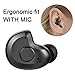 Bluetooth Headset, AngLink 0.13oz Only V4.1 Mini Bluetooth Earpiece Wireless Earpiece In-ear Bluetooth Earbuds with Microphone Mic Hands-free for iPhone Samsung and Other Smartphones