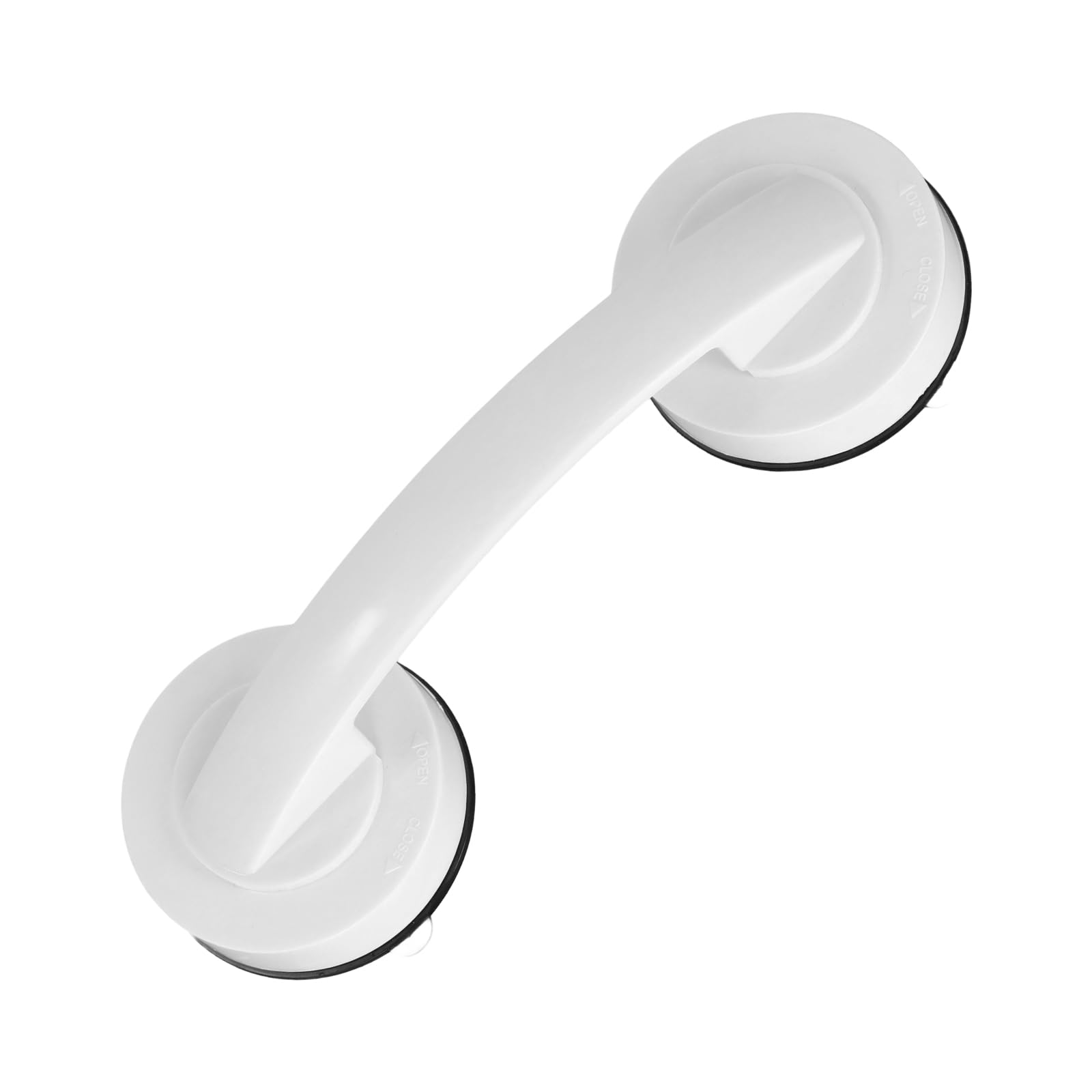 1Pcs Cup Wall Handrail, Suction Cup Door Handle, Grab Bars for Shower, Push Pull Armrest for Bathroom, Refrigerator Drawer Suction (White)