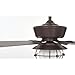 Merrimack 52-in Antique Bronze Downrod Mount Indoor/Outdoor Ceiling Fan with Light Kit and Remote