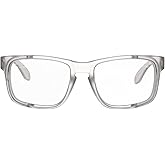 voltX 'Crystal' Full Lens Magnified Safety Glasses, ANSI Z87.1+ & CE EN166F, (+3.0 Clear Lens) - Anti Fog Coated UV400 Lens