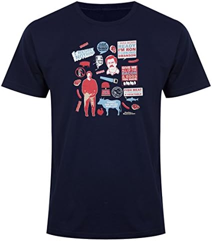 Parks and Recreation Ron Swanson Quote Mashup T-Shirt