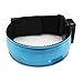 MORLIGHT LED Rechargeable Armband Reflective with Elastic Belt for Night Running, Jogging, Hiking, Cycling, Horseback Riding or Motorcycling - Blue