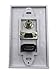 CERRXIAN HDMI VGA 3.5mm Audio Video Stereo Pass Through Component Composite Wall Face Plate Panel (White)