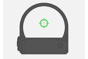 GIDEON OPTICS Gideon Omega Red Dot Sight with RMR SRO Footprint