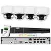 Anpviz 5MP IP POE Security Camera System Indoor, 8CH 4K H.265 NVR with 2TB HDD with 4 5MP Outdoor IP POE Dome Cameras…