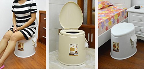 KanXin Portable Toilet w / Waste Tank for Travel, Camping, Boating, Caravan, Campsite, Hospital Gallon Toilet , 2 - Thumbnail 4