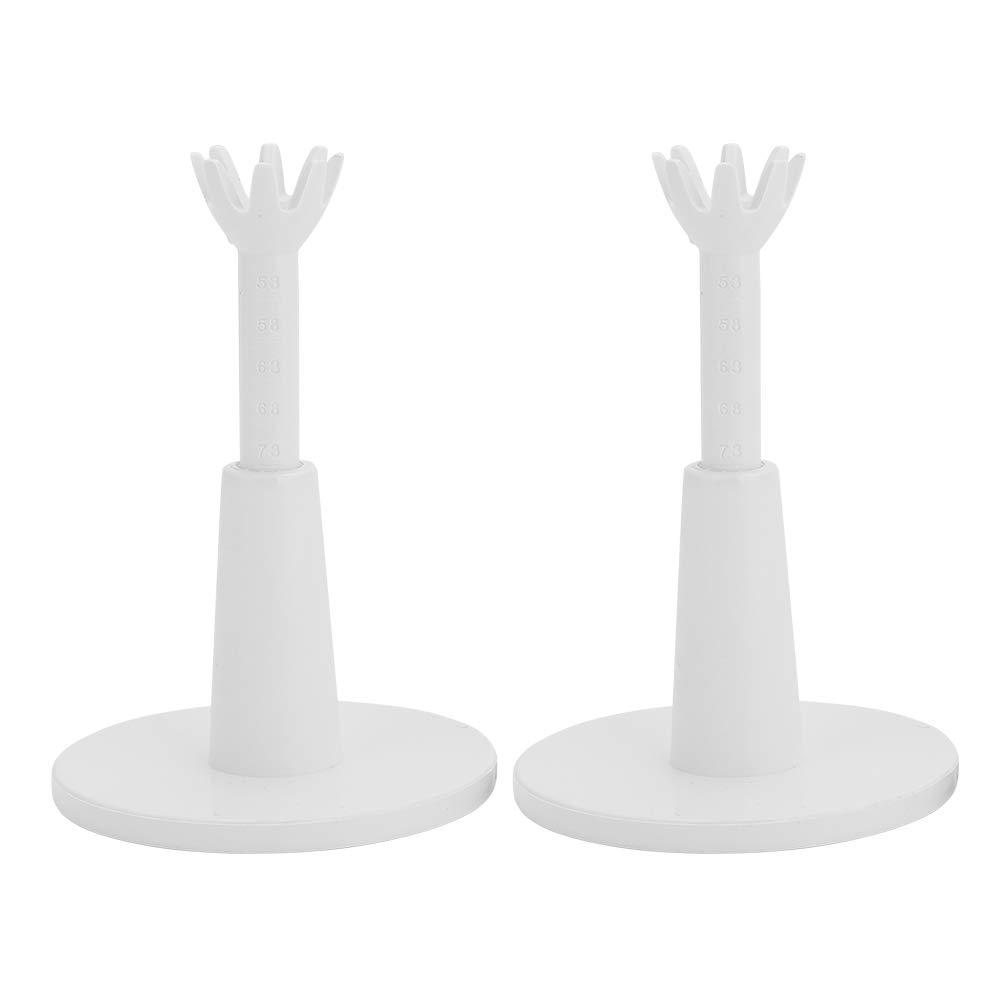 Nikou Golf Accessory, 2PCS Adjustable Height Golf Tees Training Sports Accessory White
