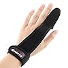 uxcell-Neoprene-Outdoor-Fishing-Fish-Anti-slip-Single-finger-Stall-Glove-Gloves-Index-Finger-Protector-Black-Red