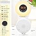 FKANT Wake Up Light, Nature Light Sunrise Simulation Alarm Clock, Snooze Function 7 Colors Atmosphere Lamp, 6 Natural Sounds and FM Radio for Kids Adults Bedrooms(6639)