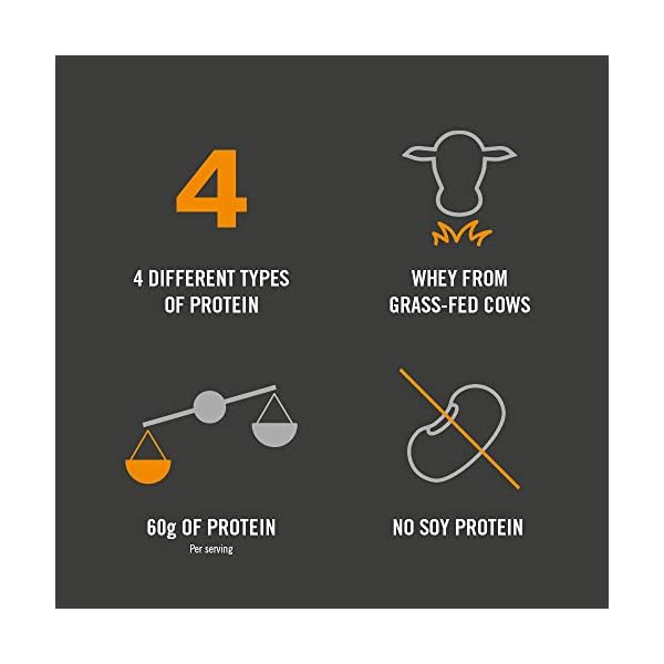 Reflex Nutrition Instant Mass Heavyweight | Mass Protein Powder | Over 1000 Calories |60g Protein | 18 Vits inc B12, B6…