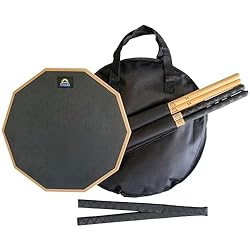 VIYBINN High-Quality Learning Drum Set, 12" silent