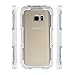 Galaxy S7 Edge Waterproof Case,Vcloo® 20ft(6M)Galaxy S7 Edge Case, Dust Proof, Snow Proof, Shockproof, Heavy Duty Full Sealed Underwater Swimming Diving Case for Galaxy S7 Edge(White)