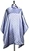 Cover N Style Passionate Periwinkle Hair cutting Styling Cape Light Blue and White over sized 55x58
