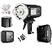 Godox AD600BM Bowens Mount 600Ws GN87 HSS Outdoor Flash Strobe Light with 2.4G Wireless X System, 8700mAh Battery to Provide 500 Full Power Flashes Recycle in 0.01-2.5 Second, W/80cmX80cm Softbox primary