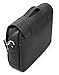 Sweetbriar Classic Laptop Messenger Bag, Black - Vegan Leather Briefcase Designed to Protect Laptops up to 15.6 Inches